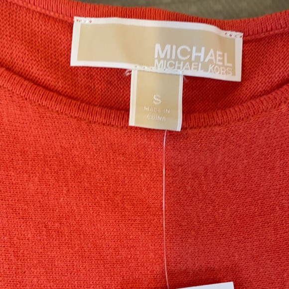 Michael Kors! Burnt Orange sweater! 🧡🍊NEVER WORN✨ - Picture 3 of 5